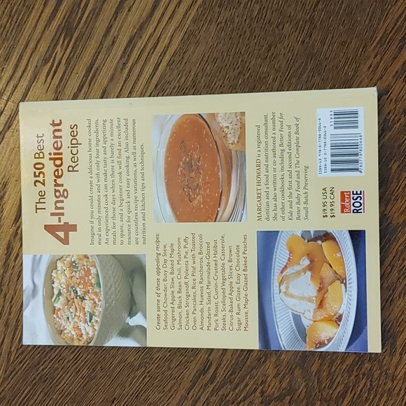 The 250 Best 4-Ingredient Recipes New Cook Book - Picture 2 of 3